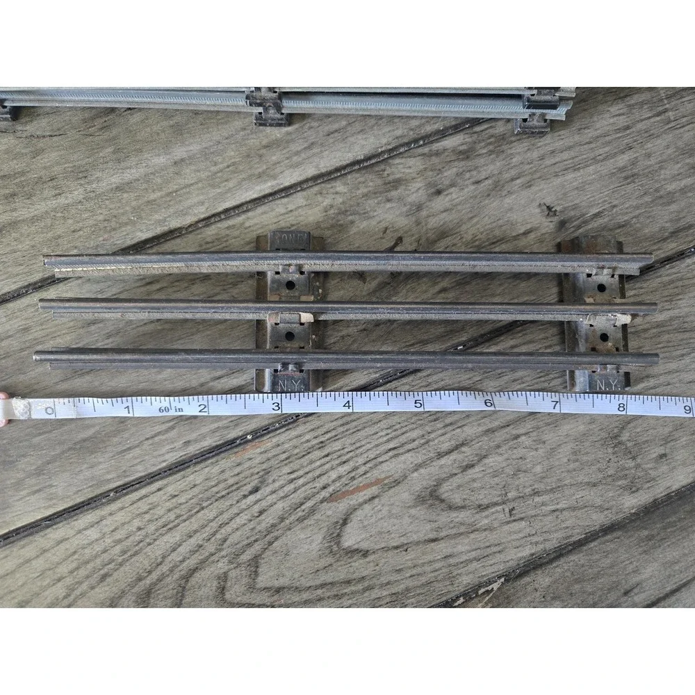 Vintage Lionel O Gauge Tubular Straight Track Lot 26 pc (3) 36